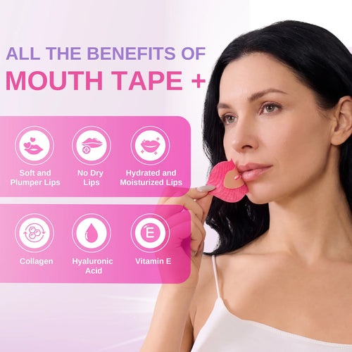 Hydrating Collagen Mouth Tape with Hyaluronic Acid
